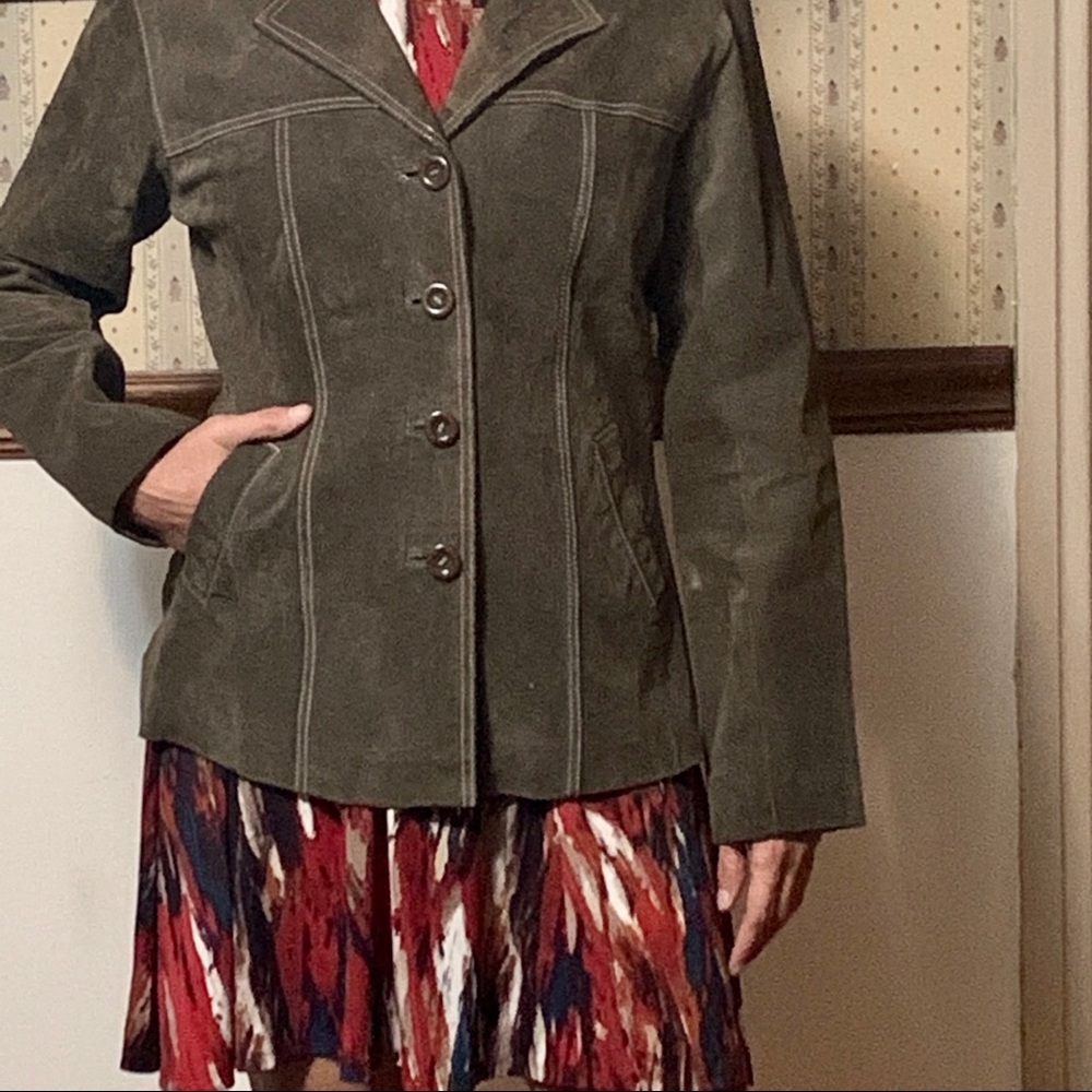 Vintage suede jacket (90’s)